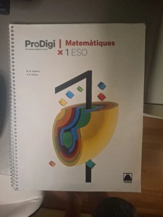 Quadern ProDigi. Matemàtiques 1 ESO