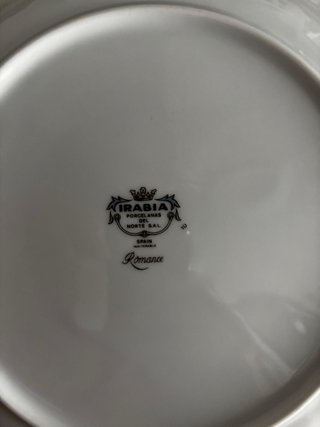 Juego de café IRABIA Porcelanas del Norte