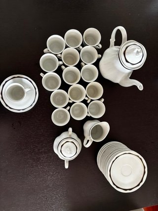 Juego de café IRABIA Porcelanas del Norte