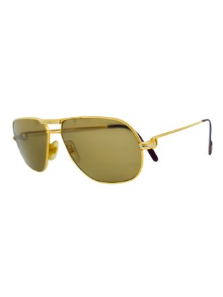 Cartier Vintage Tank Gold OG Lens Sunglasses