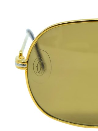 Cartier Vintage Tank Gold OG Lens Sunglasses