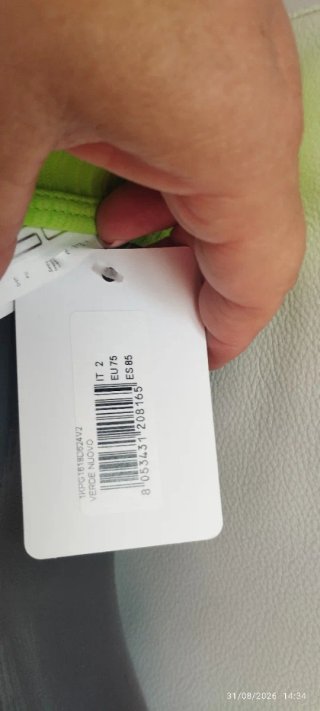 Bikini con ferretto verde