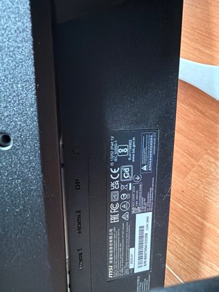 Monitor MSI Curvo