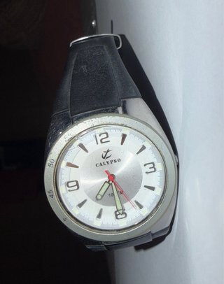 Reloj Calypso Negro y Plateado