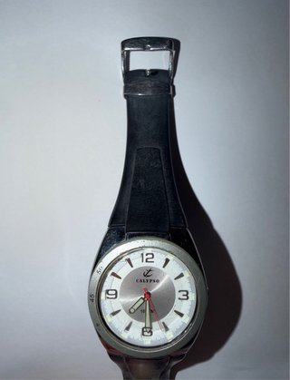 Reloj Calypso Negro y Plateado