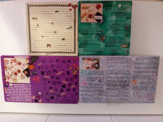 Antiguos juegos de Imprenta y sellos scrapbooking