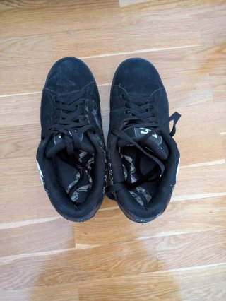 Zapatillas DC Shoes Negras y Blancas