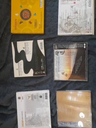 Lote 6 CDs Música Oriental: Japón y China
