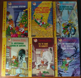 Colección de libros de Gerónimo Stilton