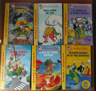 Colección de libros de Gerónimo Stilton