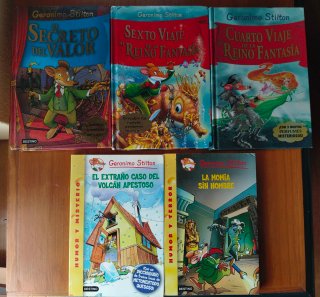 Colección de libros de Gerónimo Stilton