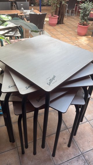 Tavoli per locali San Miguel - 5€/unità