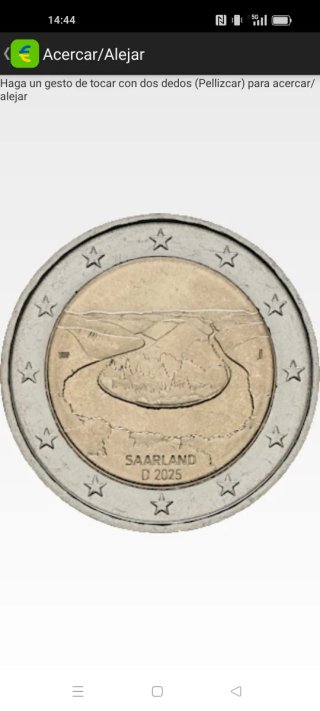 Moneda 2€ Alemania 2025 Saarland