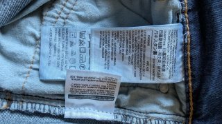 Pantalón Levis Skinny Azul