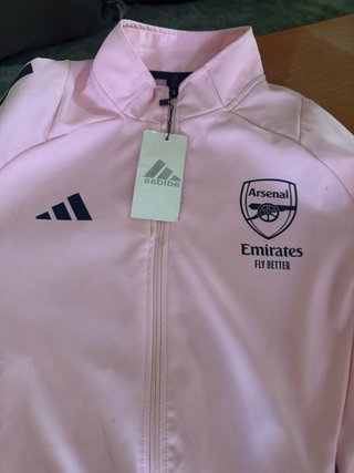 Chándal Adidas Arsenal Azul y Rosa