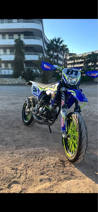 Sherco SM/RS 49cc Supermotard Azul/Blanco