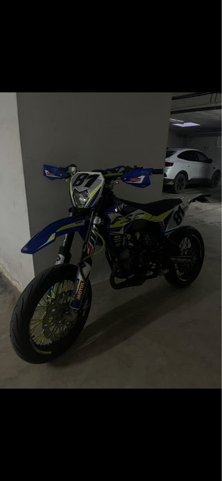 Sherco SM/RS 49cc Supermotard Azul/Blanco