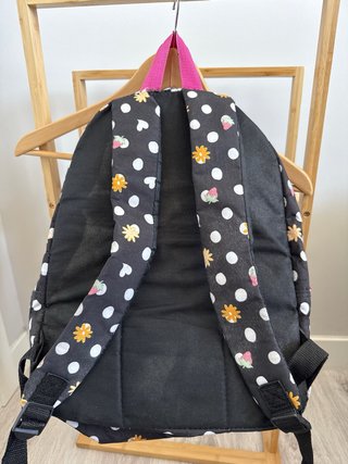 Mochila infantil lunares y fresas