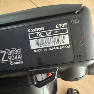 Videocámara Canon Canovision E90