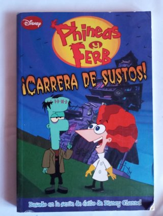 Libro Phineas y Ferb