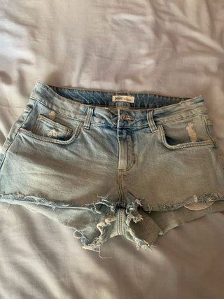 Shorts vaqueros Zara Talla 40