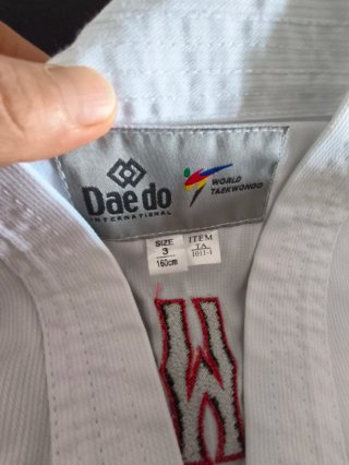 Dobok kimono niño Dae do blanco