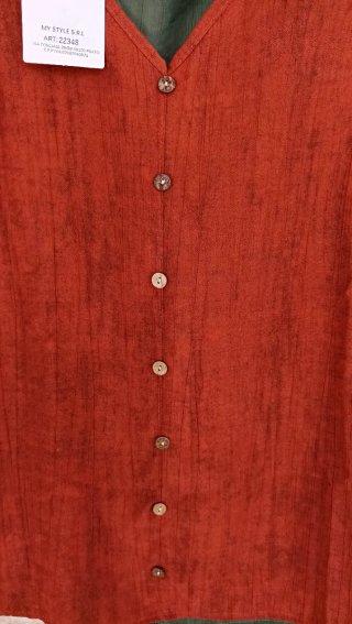 Pack de dos Blusas verde mujer talla única