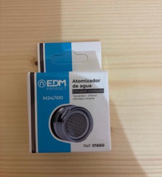 Atomizador Cromado M24/100 EDM