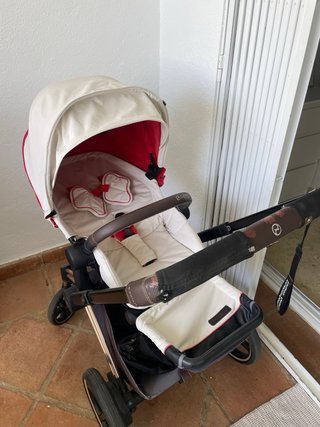 Cybex e-Priam Ferrari – Capazo + Silla + Adaptador