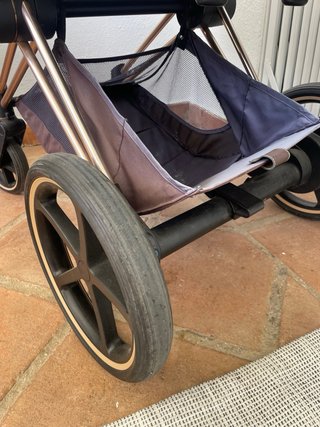 Cybex e-Priam Ferrari – Capazo + Silla + Adaptador