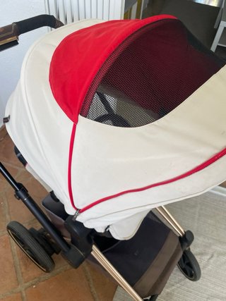 Cybex e-Priam Ferrari – Capazo + Silla + Adaptador