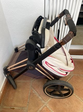 Cybex e-Priam Ferrari – Capazo + Silla + Adaptador