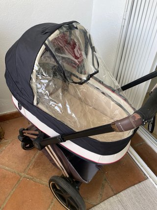 Cybex e-Priam Ferrari – Capazo + Silla + Adaptador