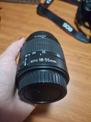 Canon EOS 1200D + Lentes 18-55 + 55-250mm