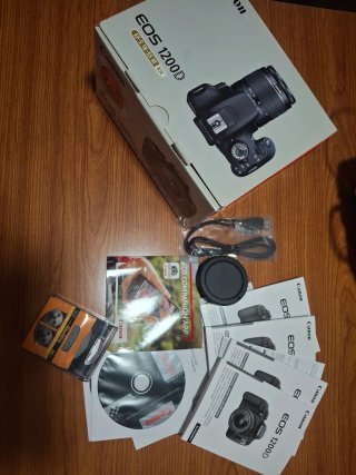 Canon EOS 1200D + Lentes 18-55 + 55-250mm