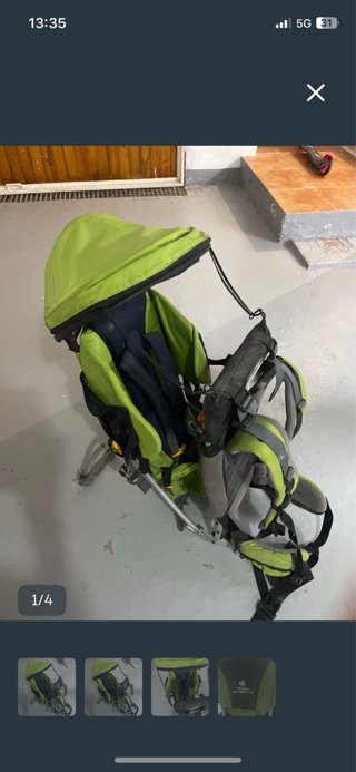 Mochila Portabebés Montaña