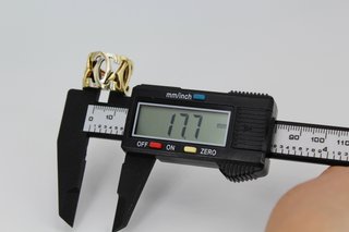 Anillo Oro 18k Combinado