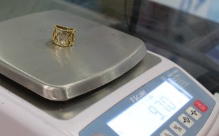 Anillo Oro 18k Combinado