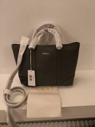 Borsa Guess a tracolla grigia
