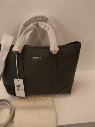 Borsa Guess a tracolla grigia