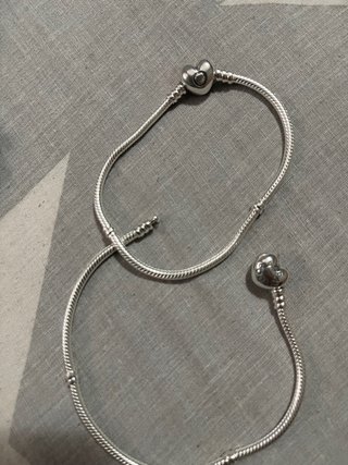 Pulsera Pandora Corazón Plata