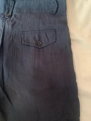 Mono azul lino talla 38