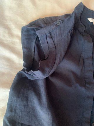 Mono azul lino talla 38