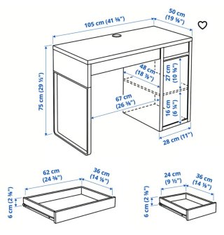 Escritorio Ikea Blanco