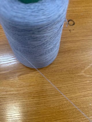 Hilo de Algodón Azul