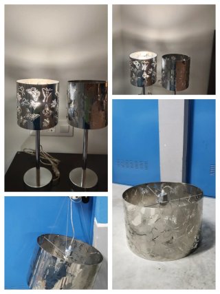 Lámparas de mesa y techo mariposa