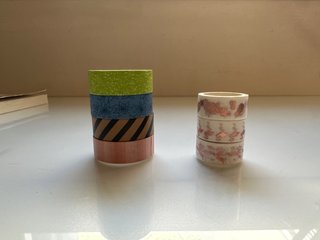 Cintas decorativas washi tape