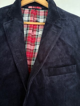 Americana Hackett Pana Azul Talla XS