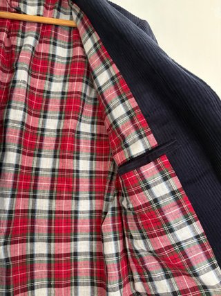 Americana Hackett Pana Azul Talla XS
