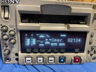 Sony DSR-1500P DVCAM profesional - Funciona
